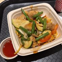 vegan teriyaki chicken   at Wok To Go  in Amsterdam