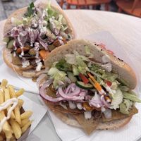 Vegan Döner  at My Gemüse Döner in Dusseldorf