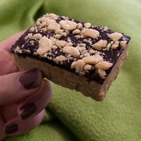 Peanut butter protein bar  at Goodies Berlin - Schlachtensee in Berlin