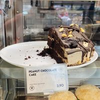 Vegan peanut chocolate cake  at Goodies Berlin - Schlachtensee in Berlin