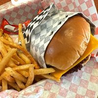 The dirty burgerr  at Val's Vegan Kitchen in San Diego