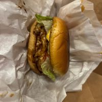 Chicken sandwich   at Val's Vegan Kitchen in San Diego