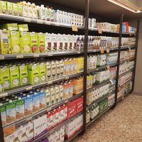 plantbased drinks at Veritas - Sant Joan in Barcelona