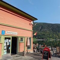 Entrance at Dampskipskaien in Sogndal