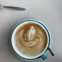 Big cappuccino with oat drink at Goodies Berlin - Globetrotter - Maybe closed in Berlin