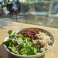 One of the nicest bowls   at Goodies Berlin - Globetrotter - Maybe closed in Berlin