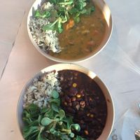 Golden Curry and Chili Lunch Bowls  at Goodies Berlin - Globetrotter - Maybe closed in Berlin