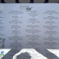 A few tweaks to most of the veggie starters and they’re suitable!   at Vanilia in Santorini