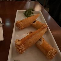 sesame rolls with red bean paste (#67) at Tofu Vegan - Charlotte in London