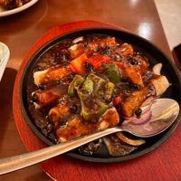 fried tofu in black bean sauce (#19) at Tofu Vegan - Charlotte in London