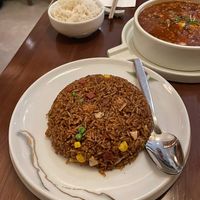 Special friend rice at Tofu Vegan - Charlotte in London