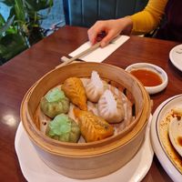 Dim sum  at Tofu Vegan - Charlotte in London