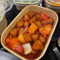 Sweet and sour chicken  at Tofu Vegan - Charlotte in London