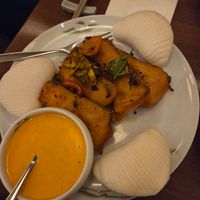 Fish bao buns at Tofu Vegan - Charlotte in London