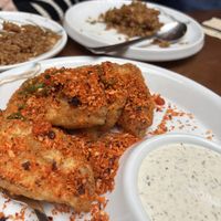 Fried Aubergine in house special sauce- another stand out dish   at Tofu Vegan - Charlotte in London