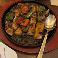 Black bean tofu   at Tofu Vegan - Charlotte in London