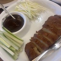 Mock duck pancakes  at Tofu Vegan - Charlotte in London