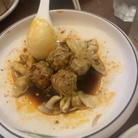 Soup dumplings   at Tofu Vegan - Charlotte in London