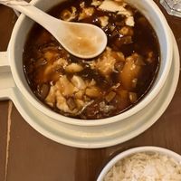 House-made Silken Tofu in Savory Sauce at Tofu Vegan - Charlotte in London