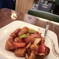 Sweet and sour Cantonese chick’n    at Tofu Vegan - Charlotte in London