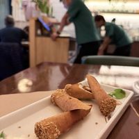 Sesame rolls    at Tofu Vegan - Charlotte in London