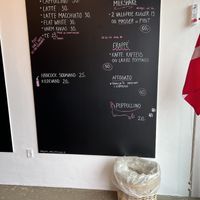 menu  at Brokmans Ishuset in Lemvig