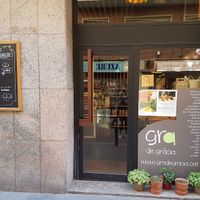 entrance at Gra de Gràcia in Barcelona