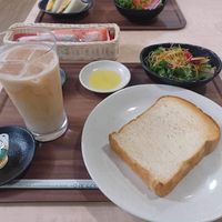 Toast breakfast   at MERCY Vegan Factory - Kyoto Station in Kyoto