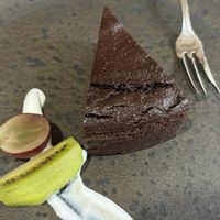 Chocolate cakee  at MERCY Vegan Factory - Kyoto Station in Kyoto