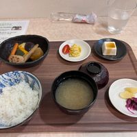 traditional japanese breakfast  at MERCY Vegan Factory - Kyoto Station in Kyoto