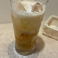 Vegan milk tea: unsweetened but can add liquid sweetener to taste  at MERCY Vegan Factory - Kyoto Station in Kyoto