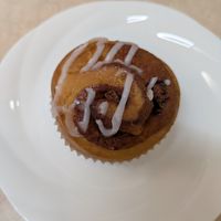 Cinnamon roll at MERCY Vegan Factory - Kyoto Station in Kyoto