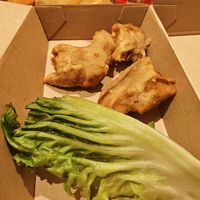 Fried kurumafu at MERCY Vegan Factory - Kyoto Station in Kyoto