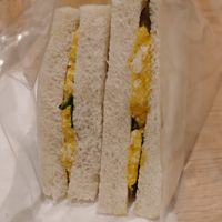 Egg sandwiches at MERCY Vegan Factory - Kyoto Station in Kyoto