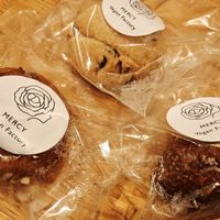 Rolls and buns at MERCY Vegan Factory - Kyoto Station in Kyoto
