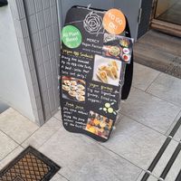 Entry Sign at MERCY Vegan Factory - Kyoto Station in Kyoto