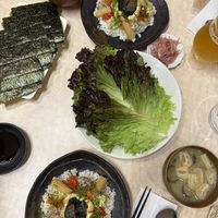 Grilled sushi course  at MERCY Vegan Factory - Kyoto Station in Kyoto