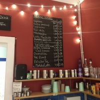 Hot drinks menu at Sommerhaus KaffeeBar in Berlin