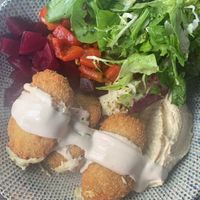 Falafel  at Cafe Zone in Istanbul