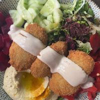 Falafel  at Cafe Zone in Istanbul