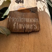 Delicious flavours at that! at Kafeneio in Santorini