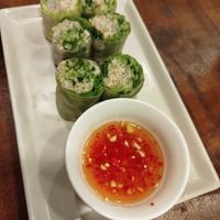 Vegan pork rolls at Everyday Vegan in Da Nang