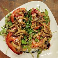 Mushrooms toast at Everyday Vegan in Da Nang