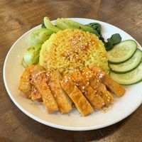 Char Sui rice   at Everyday Vegan in Da Nang