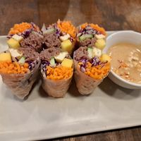Summer rolls at Everyday Vegan in Da Nang