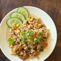 Fried rice at Everyday Vegan in Da Nang