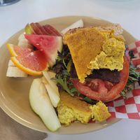 Le sandwich déjeuner. at Lewis Cafe - TR in Trois-rivieres