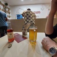 Bar at Taza Sandwiches in Lisbon