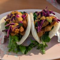 Thai Jutsu Bao Buns at Hidden Leaf Cafe in Columbus