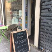 outside of shop at VG in Paris